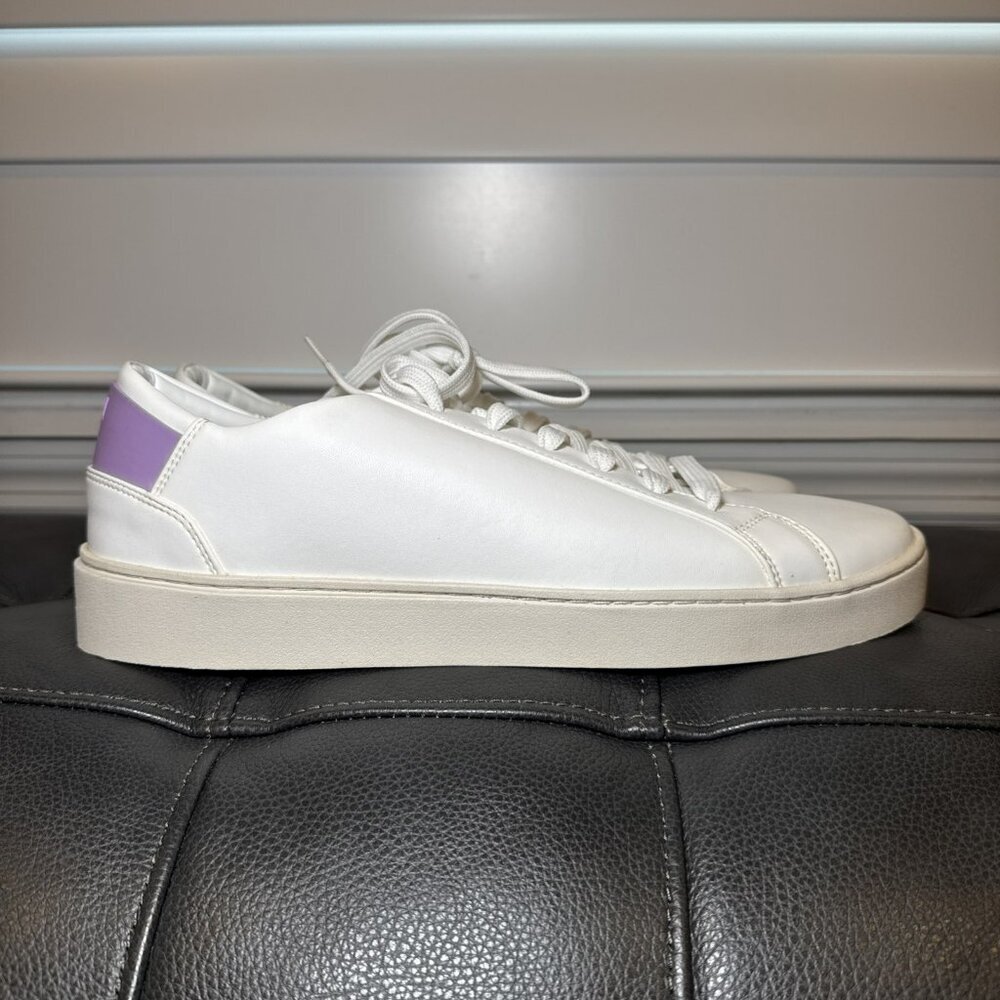 Thousand Fell Sustainable Lace Up Shoe 11.5 white Purple